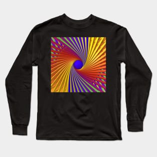 Colorful Swirls Long Sleeve T-Shirt